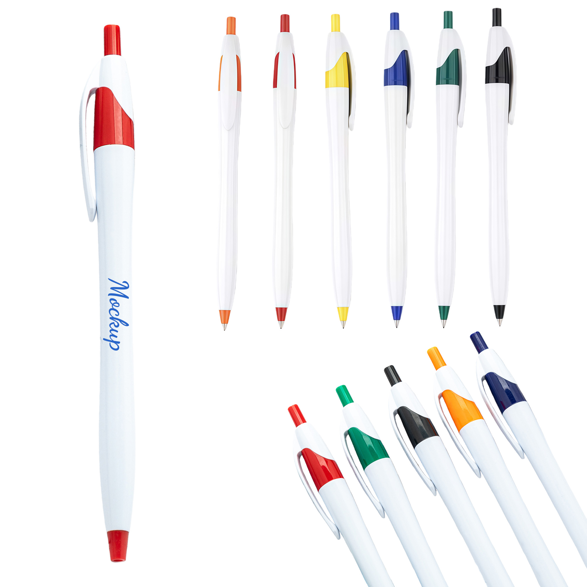 Lightweight Office Ballpoint Pen, custom pen with logo imprint 2