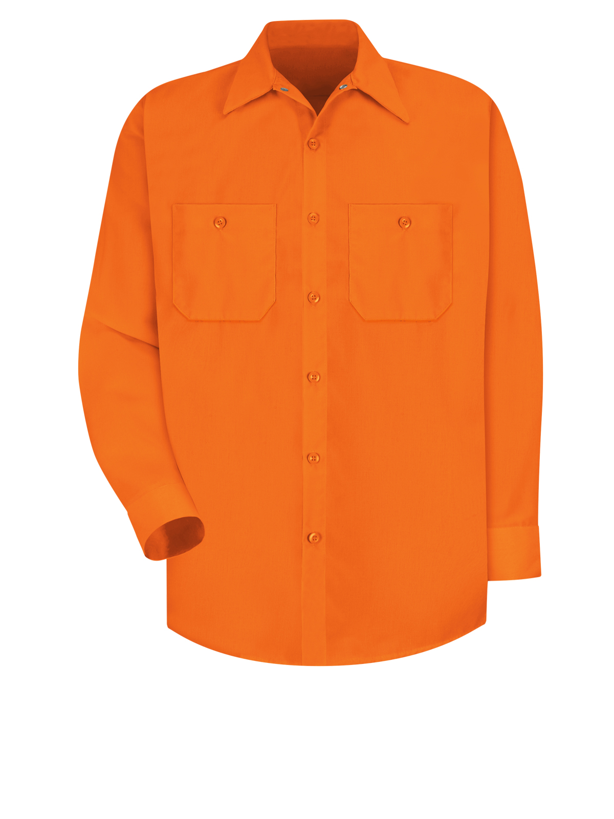 Red Kap Hi-Visibility - Men's Hi-Visibility Long Sleeve Work Shirt 1