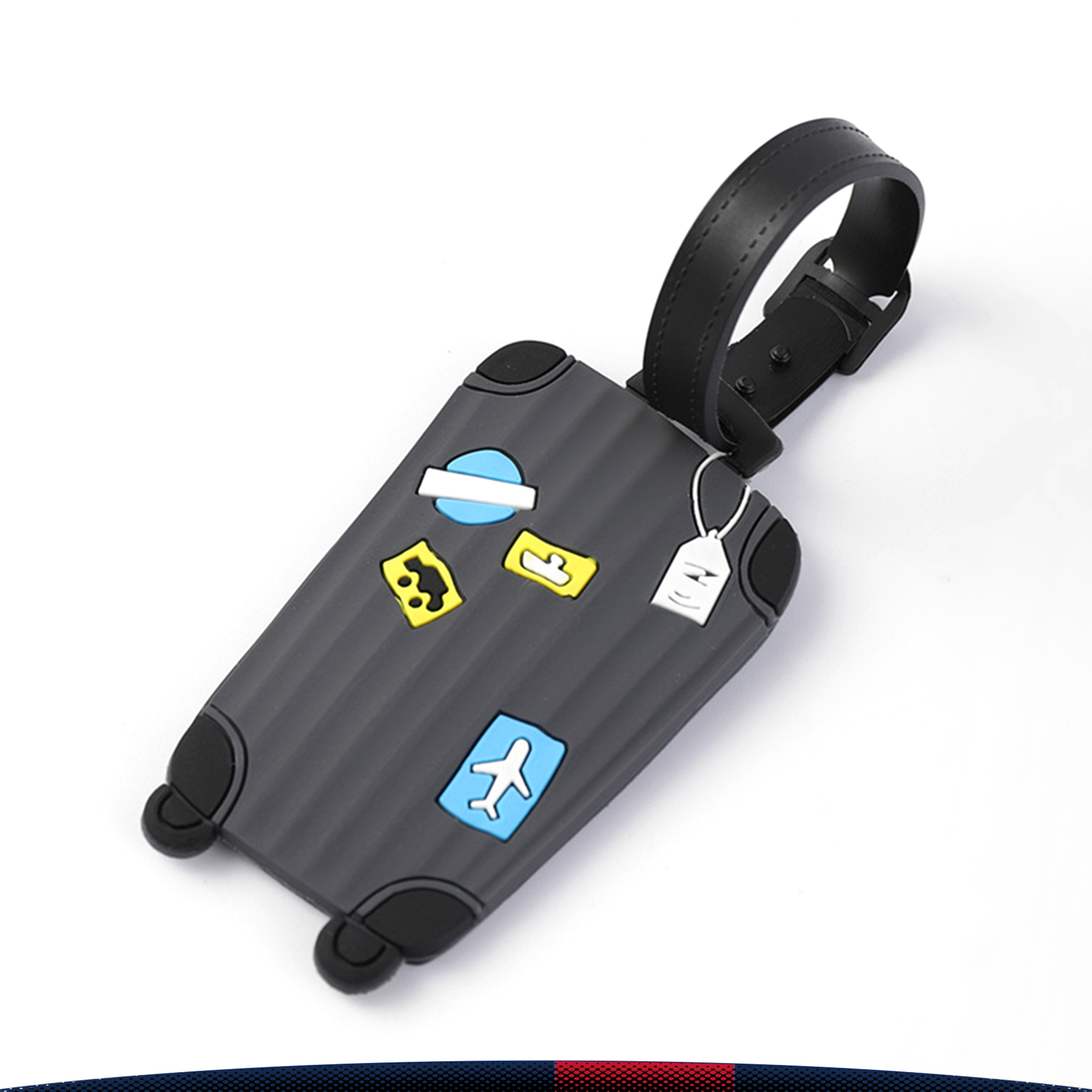Cartoon Silicone Luggage Tag 6