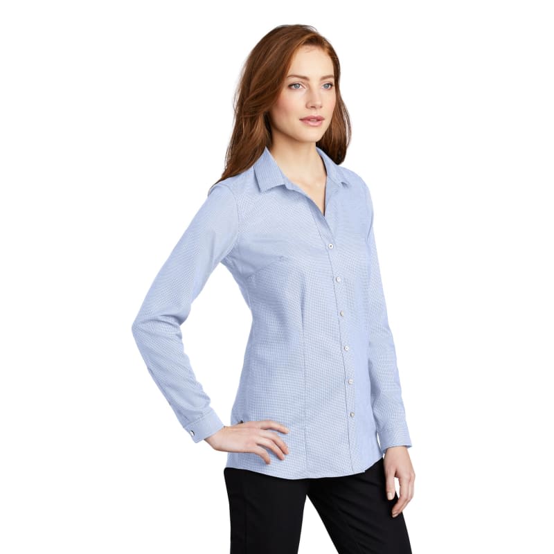Port Authority Ladies Pincheck Easy Care Shirt 4