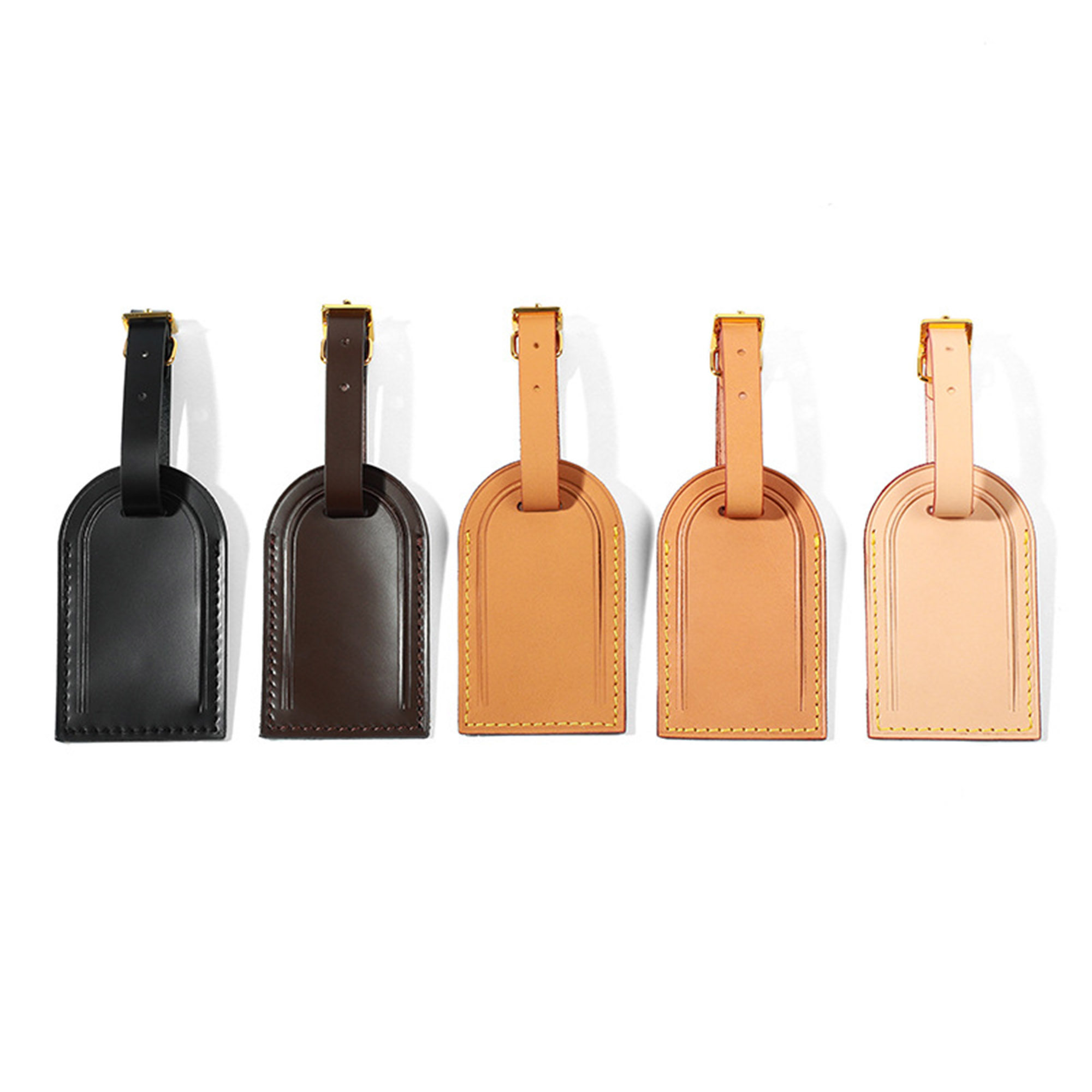 Genuine Leatherette Luggage Tag 6