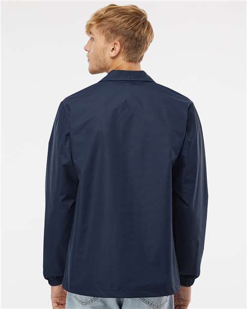 Men's Water-Resistant Windbreaker Coach's Jacket - EXP99CNB 15
