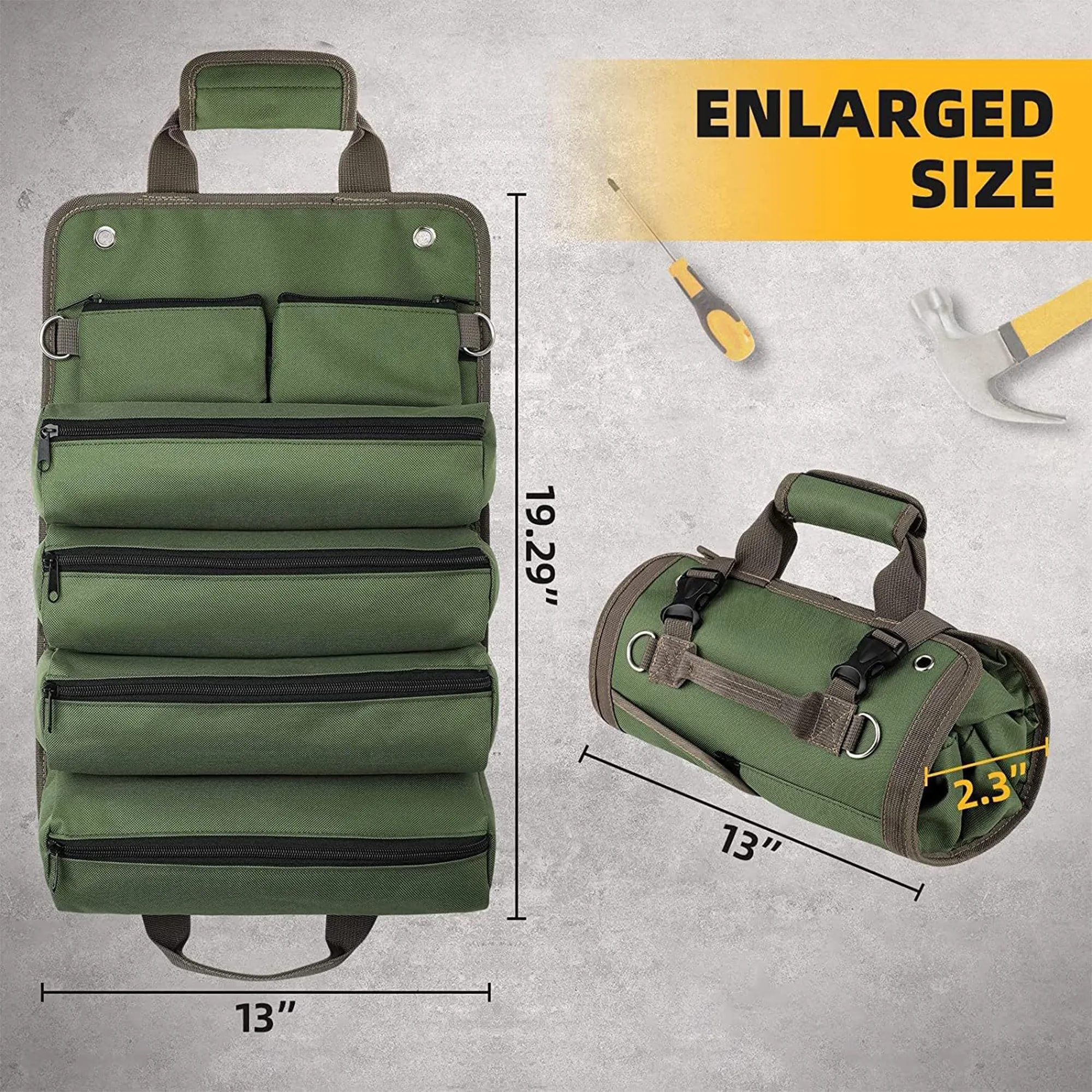 Multi-Purpose Roll Up Tool Bag 1