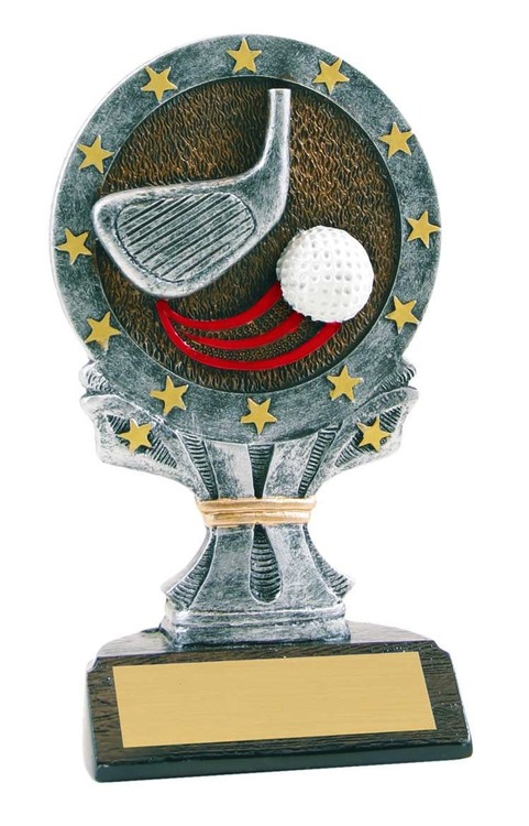 6-1/4" Tall Golf All Star Award 3