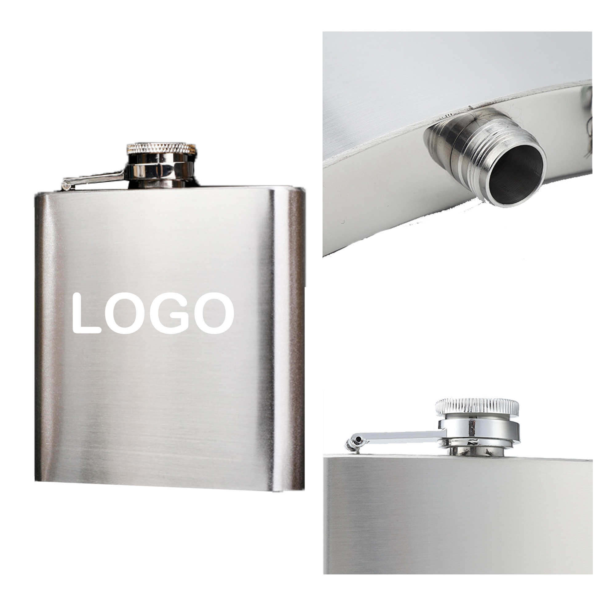 Stainless Steel Hip Flask 2