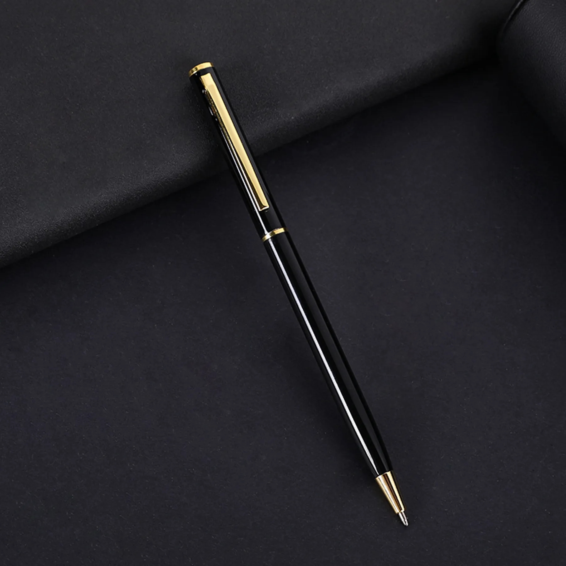 Metal Twist Slim Ballpoint Pen 6