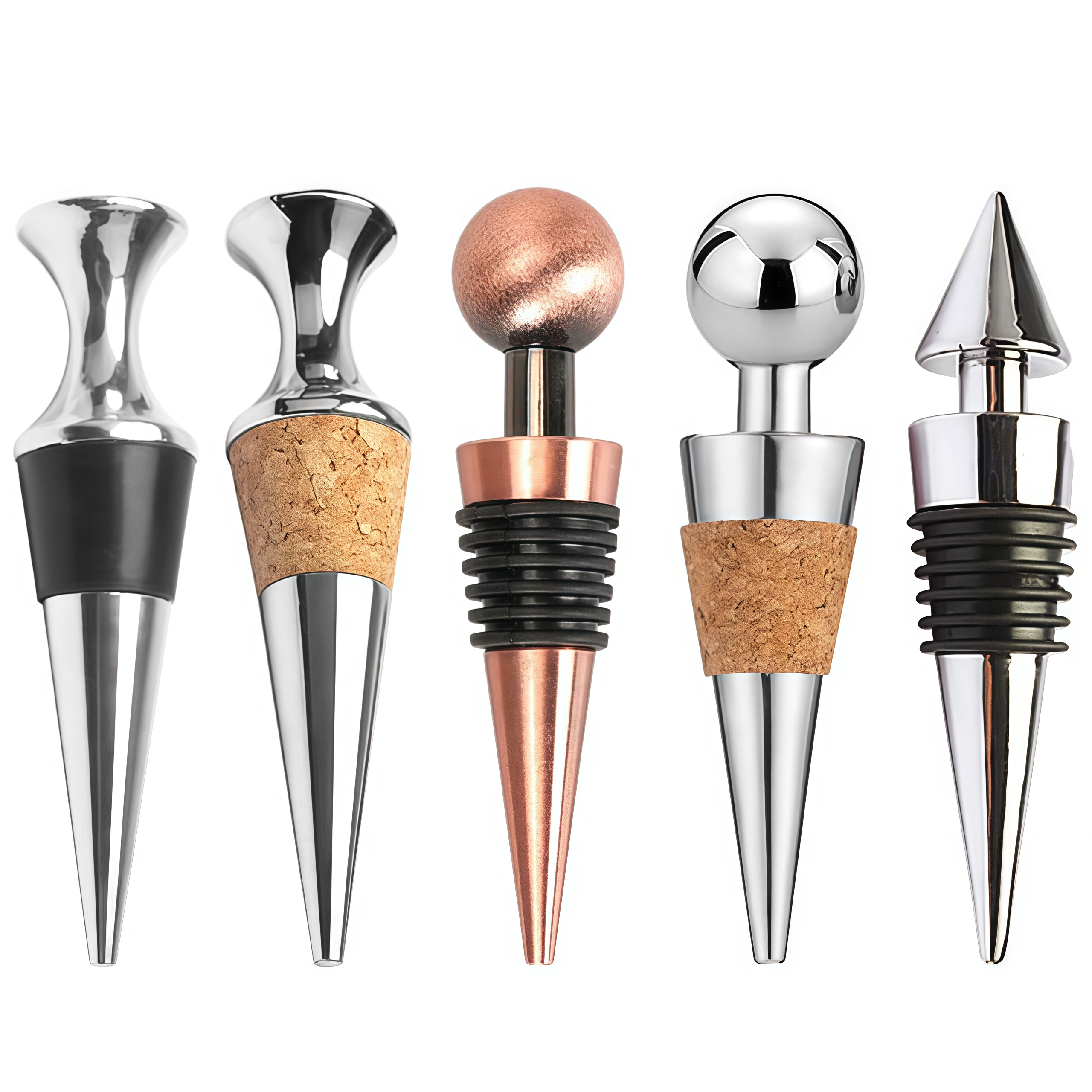 Silicone Vacuum Wine Bottle Cork / Wine Stopper 2
