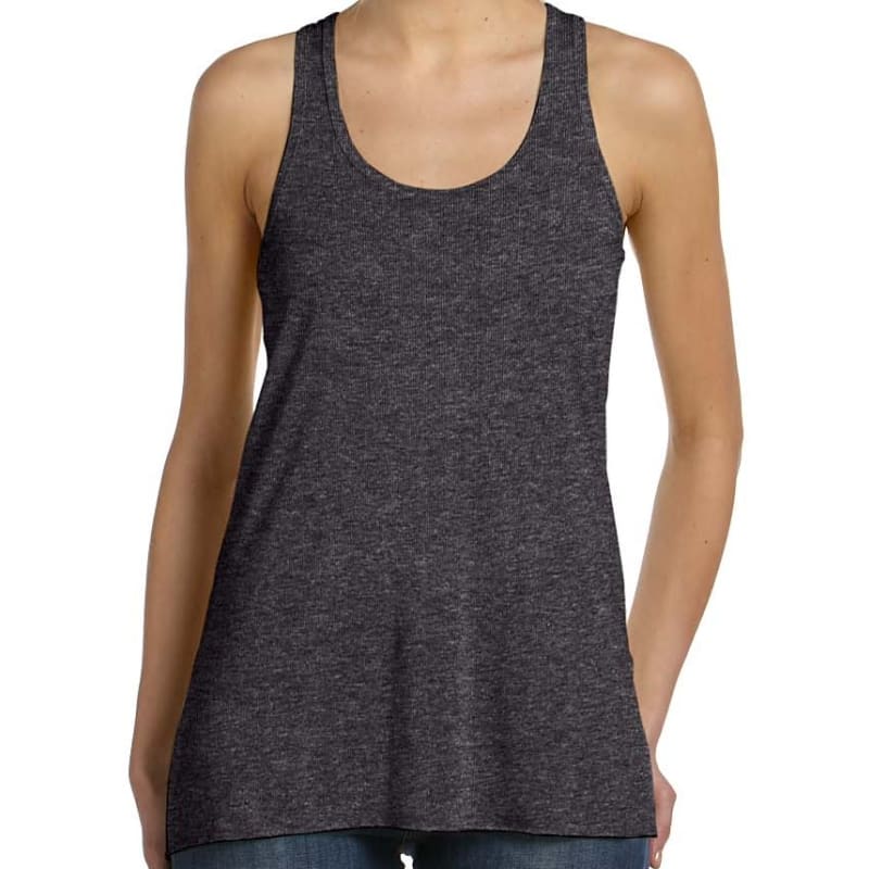 Bella Ladies Flowy Racerback Tank 27