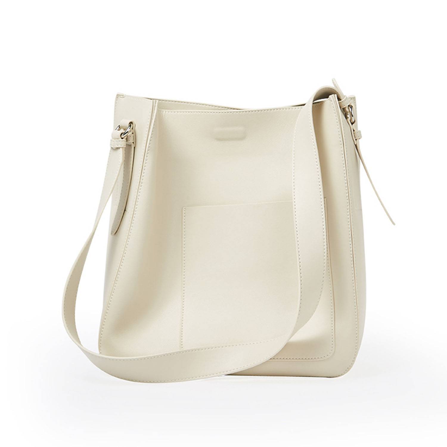 Genuine leather tote bag 3