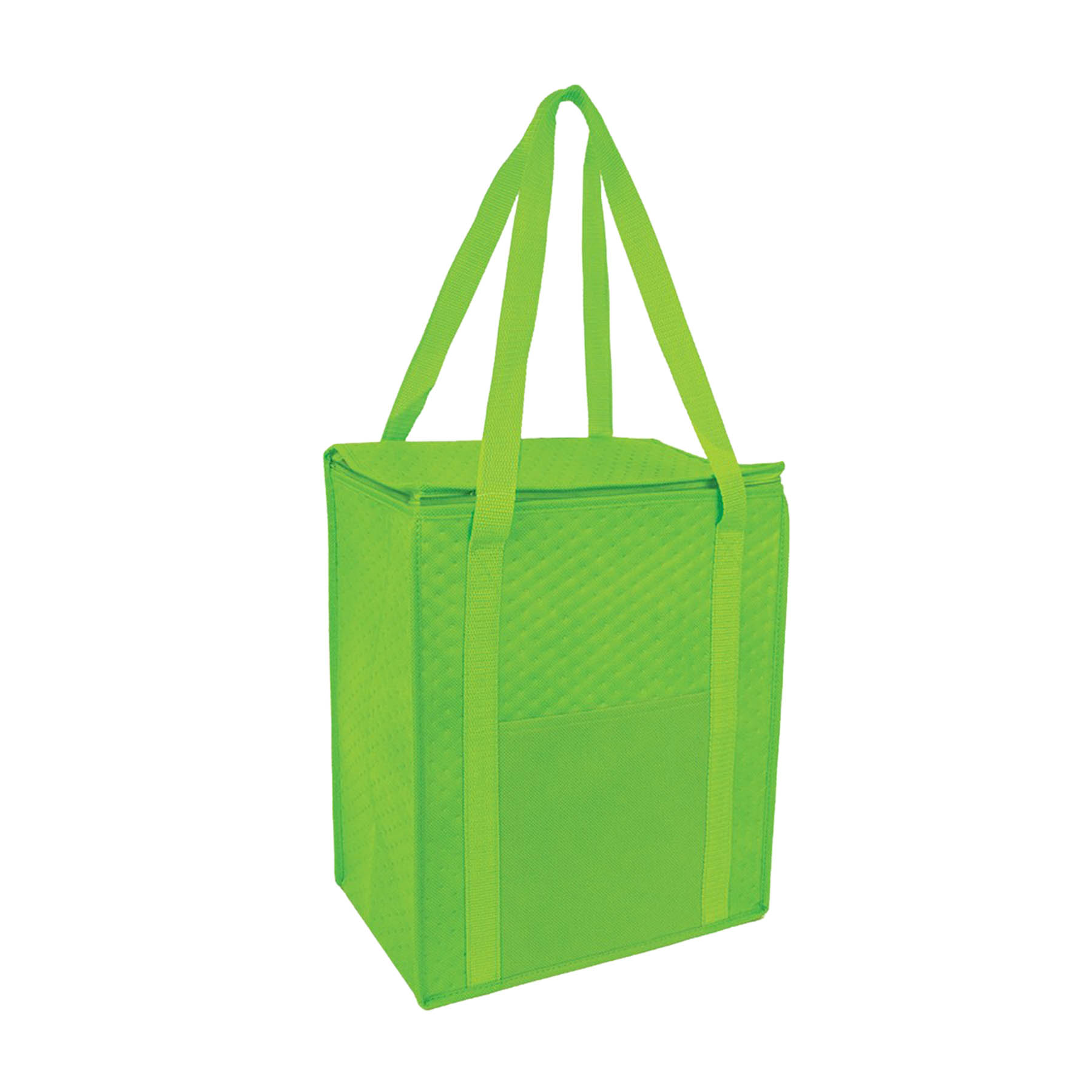 90+GSM Non-Woven Glacier Jumbo Insulated Zipper Tote 10