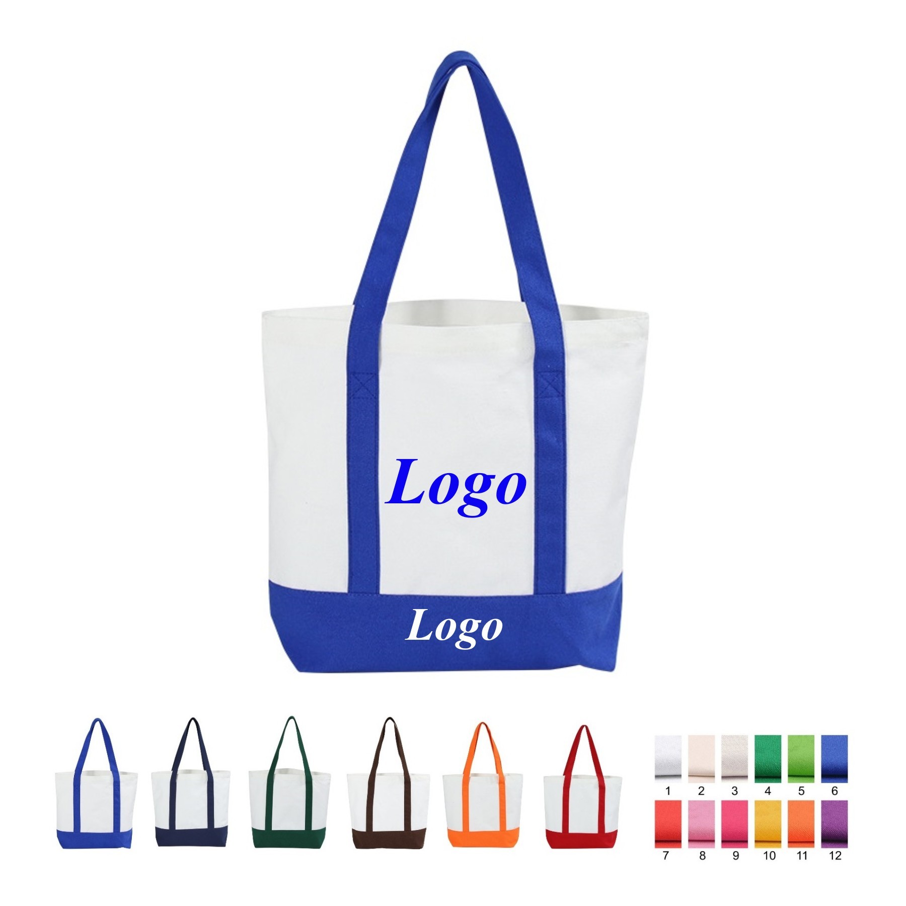 Reusable Cotton Canvas Tote Bag