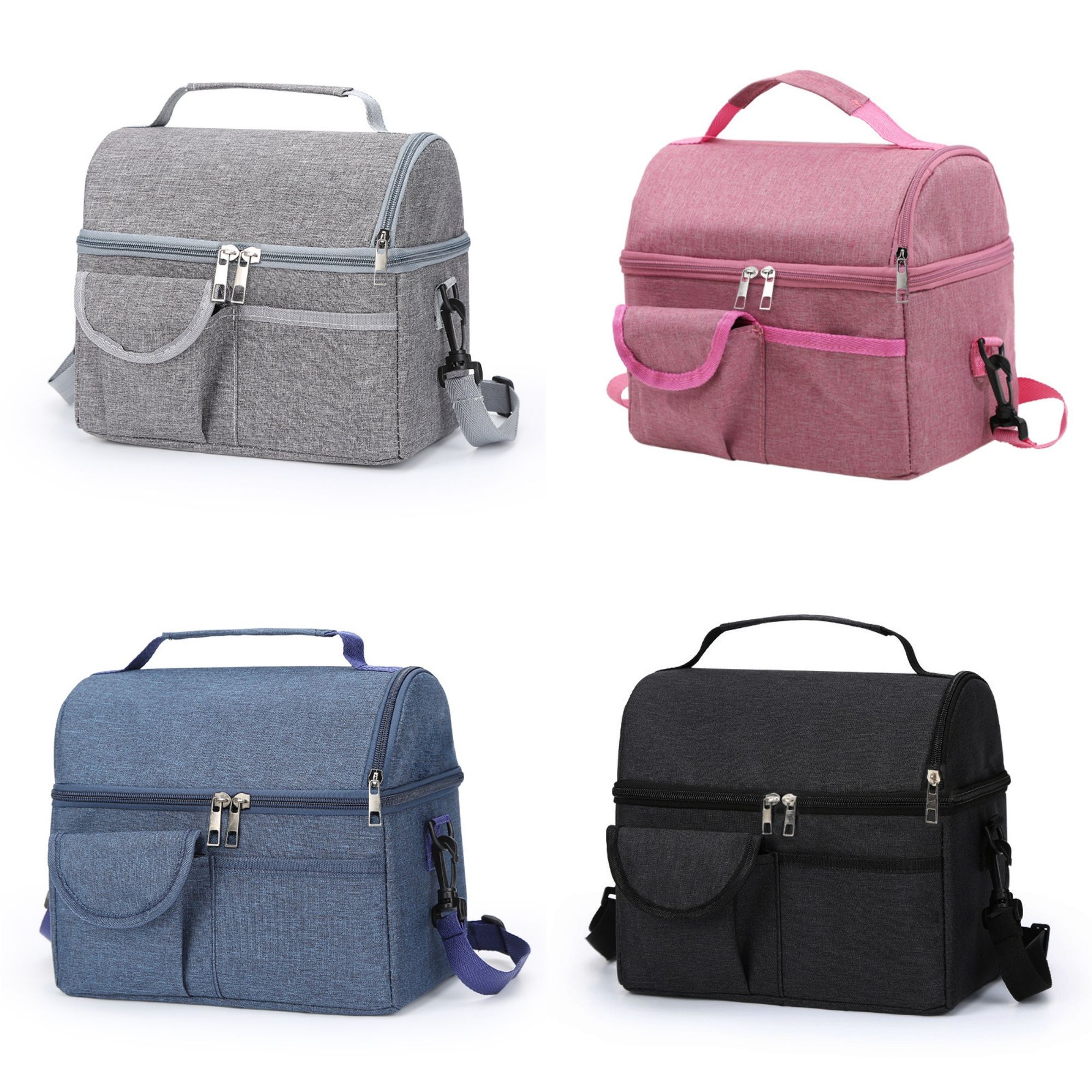 9L Insulated Lunch Bag With Shoulder Strap 3