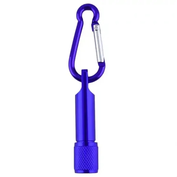 LED Flashlight with Carabiner 2