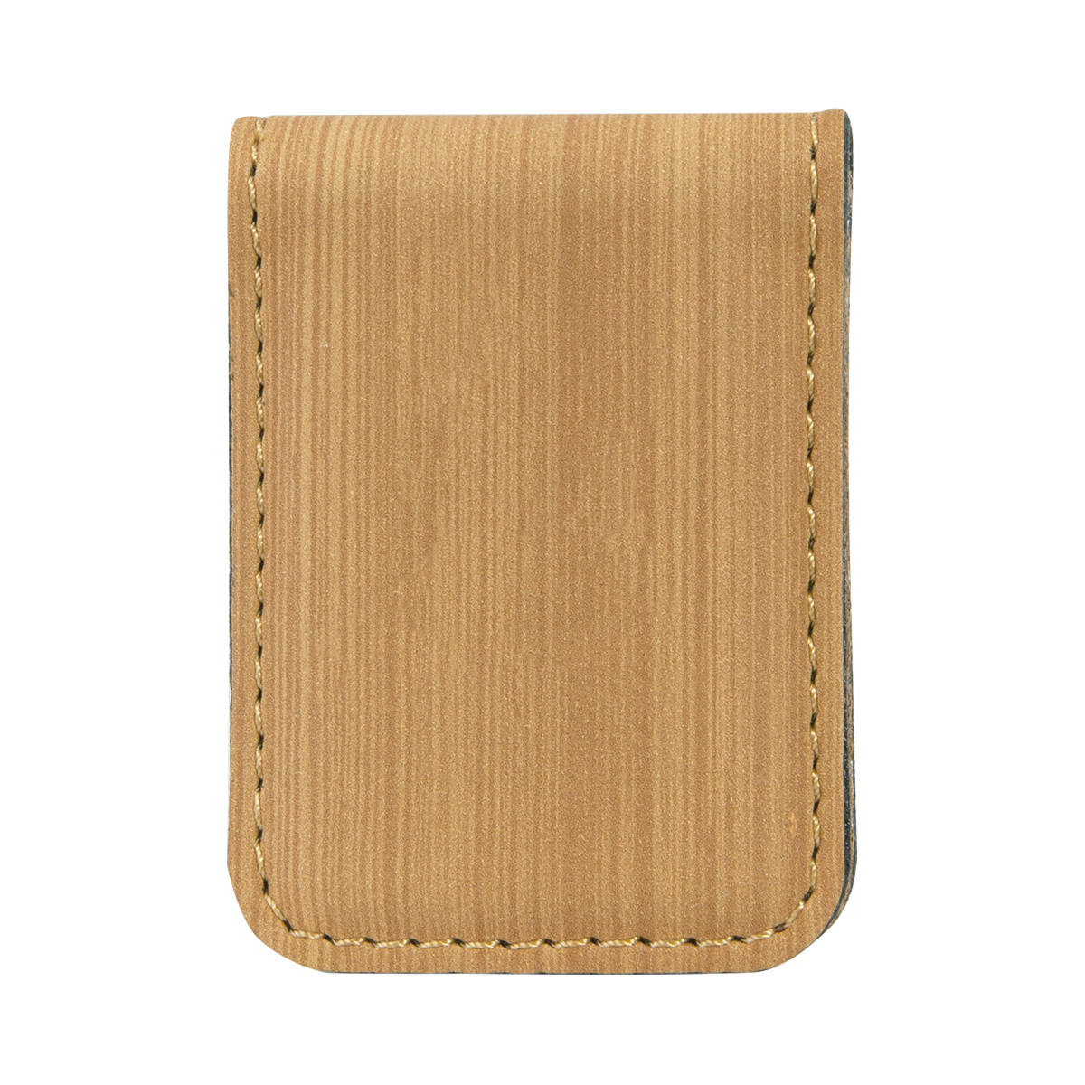 Bamboo Leatherette Money Clip 3