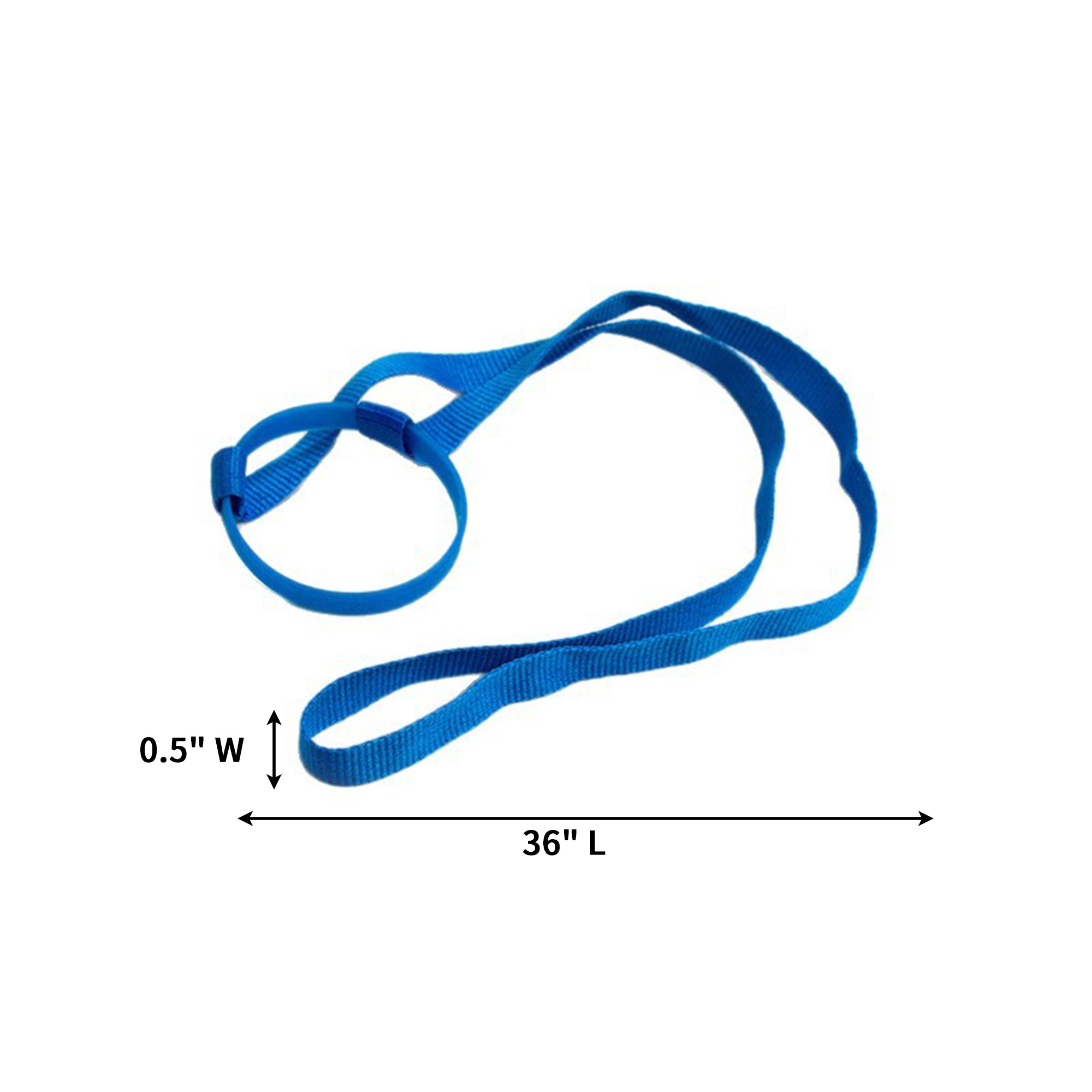 Polyester Water Bottle Lanyard With Silicone Collar 36" 4