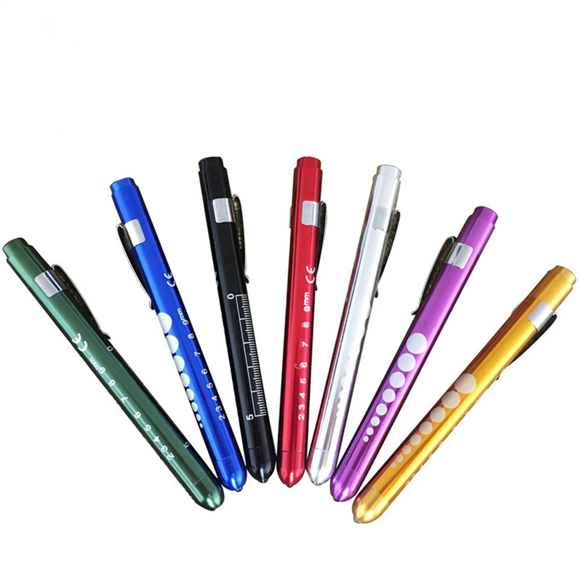 Medical Nurse Pen light With Pupil Gauge 7