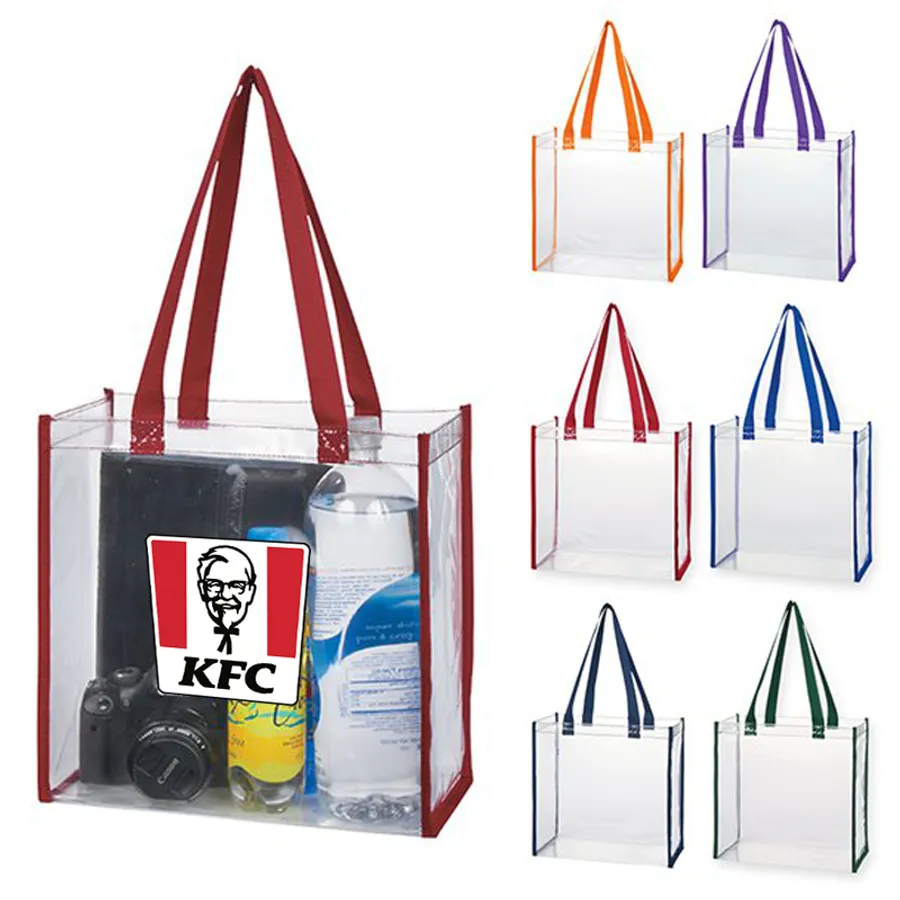 Custom Clear Tote Bag 2