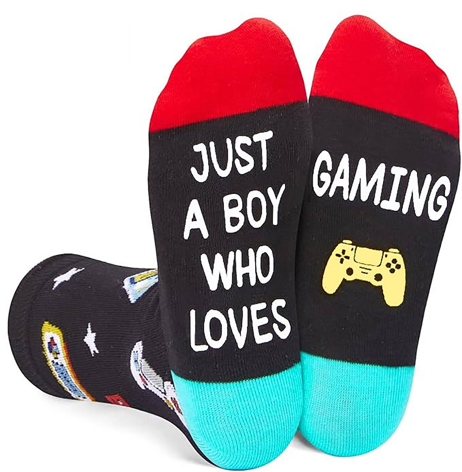Alphabet Mid-Calf Cotton Socks 7