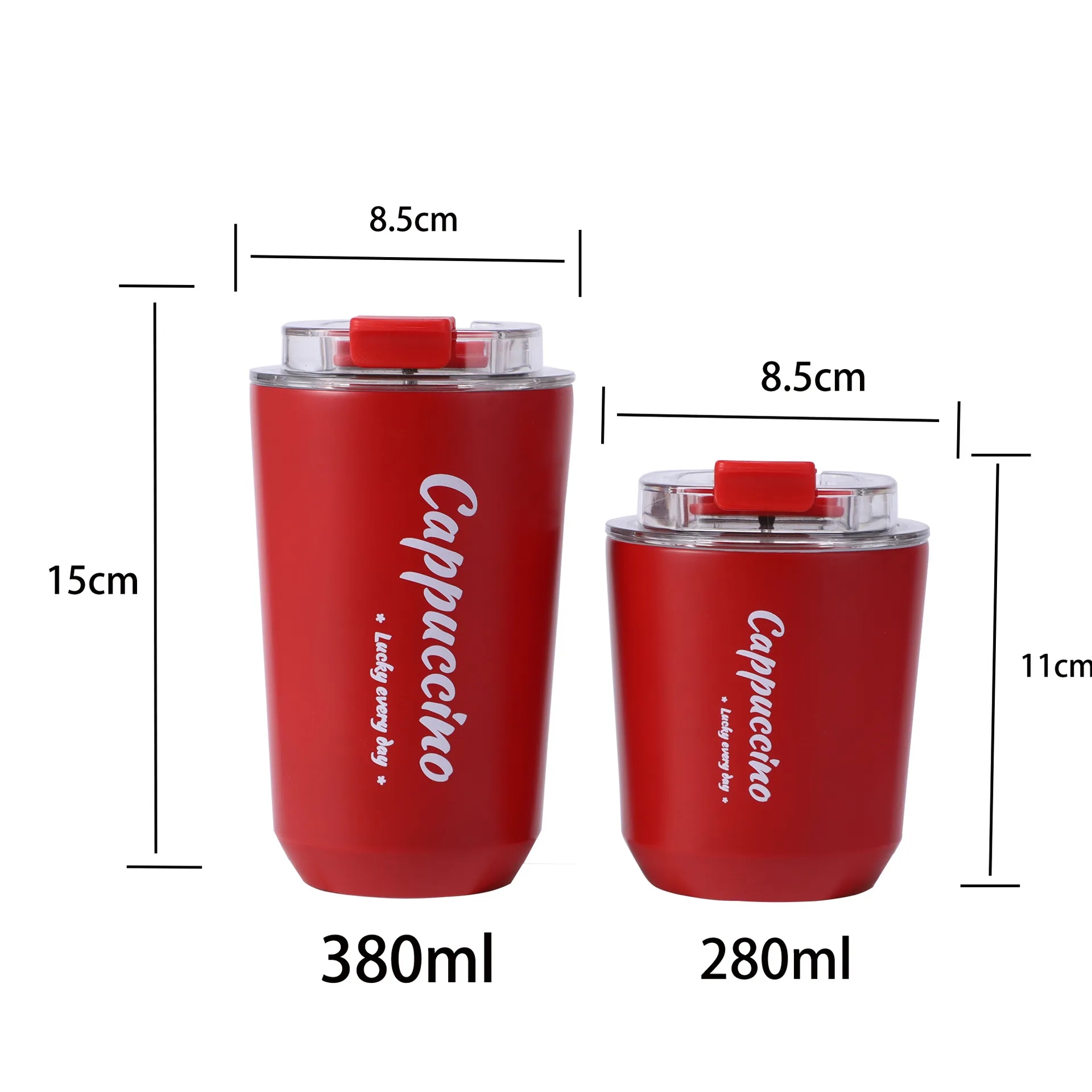 380ml Double Vacuum Coffee Cup 6