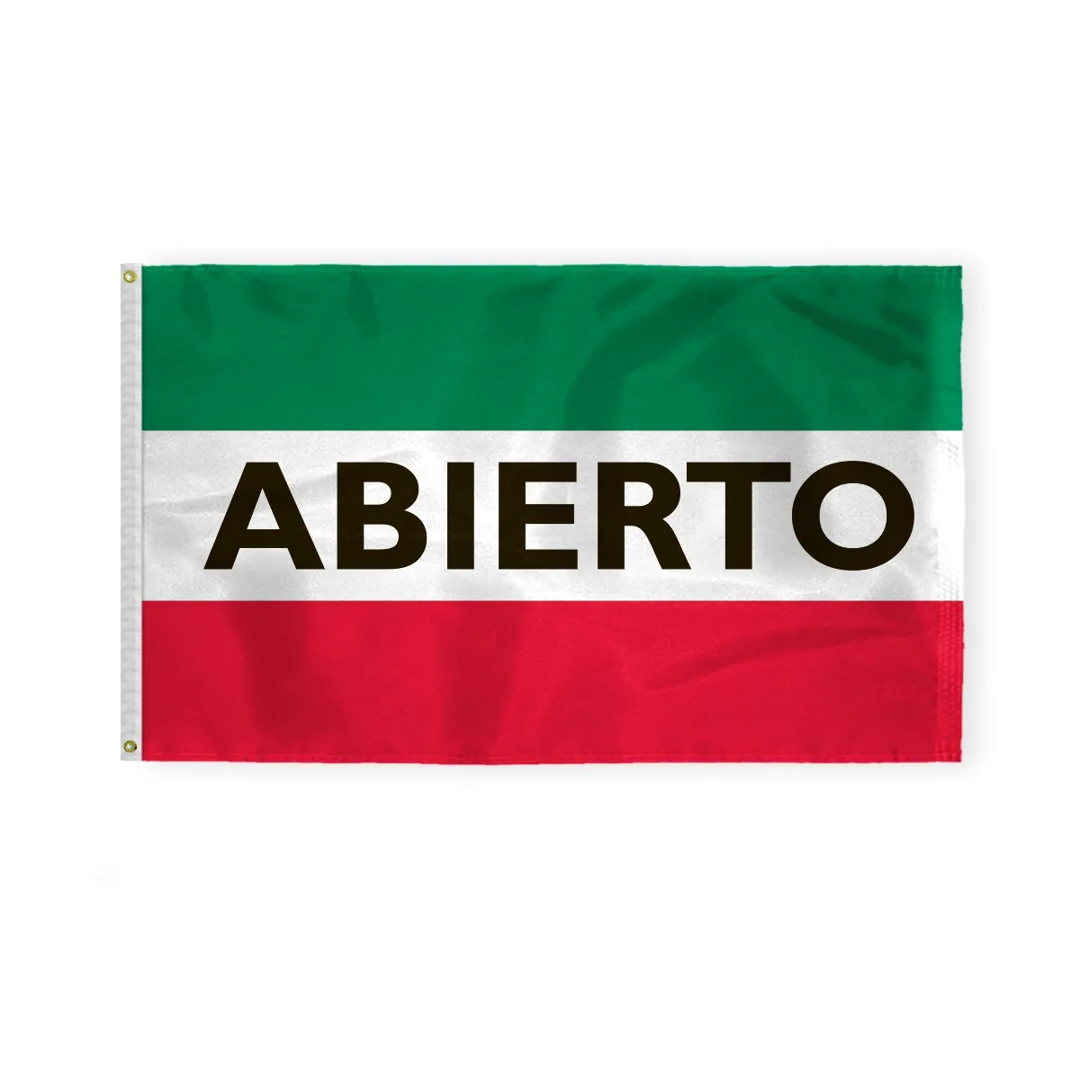 Spanish Sewn Stripes Horizontal Message Flags 3' x 5' 7