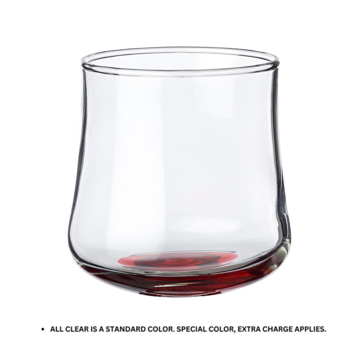 Elegant Rose Bud Stemless Glass, 11 oz. 9