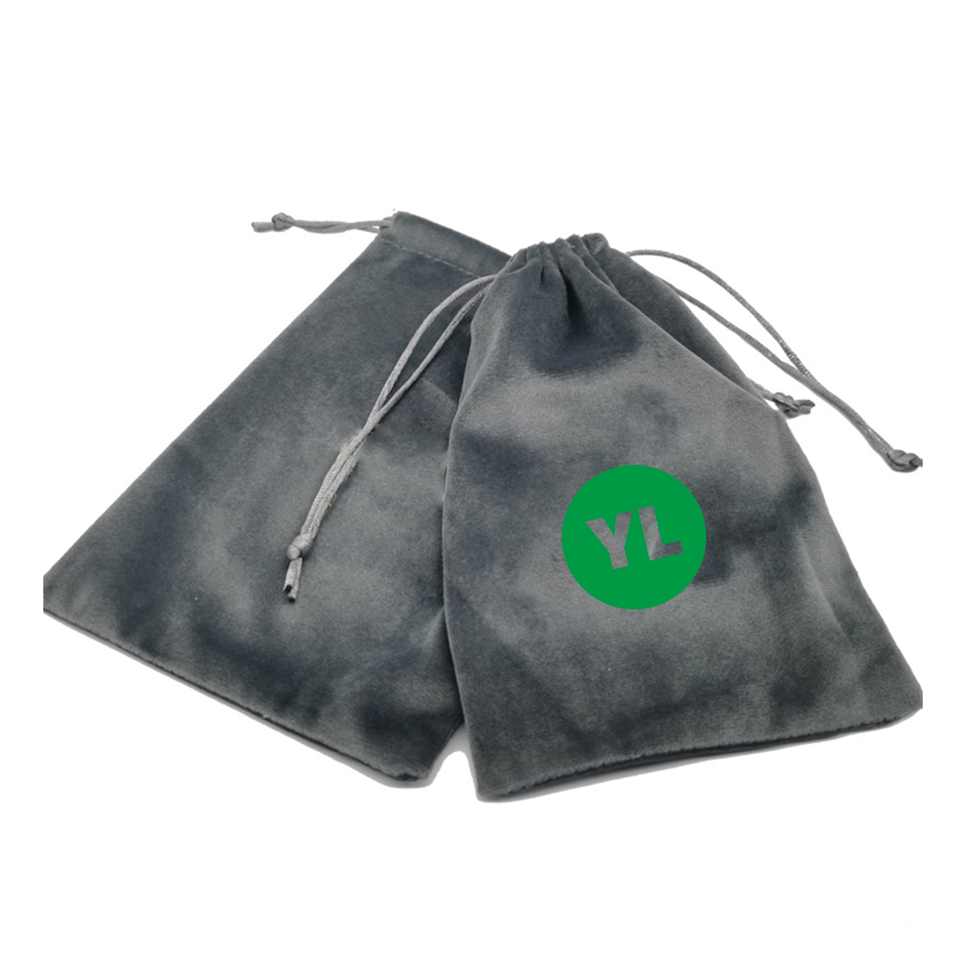 MOQ50 Custom Velvet Drawstring Pouch for Jewelry with Logo 2