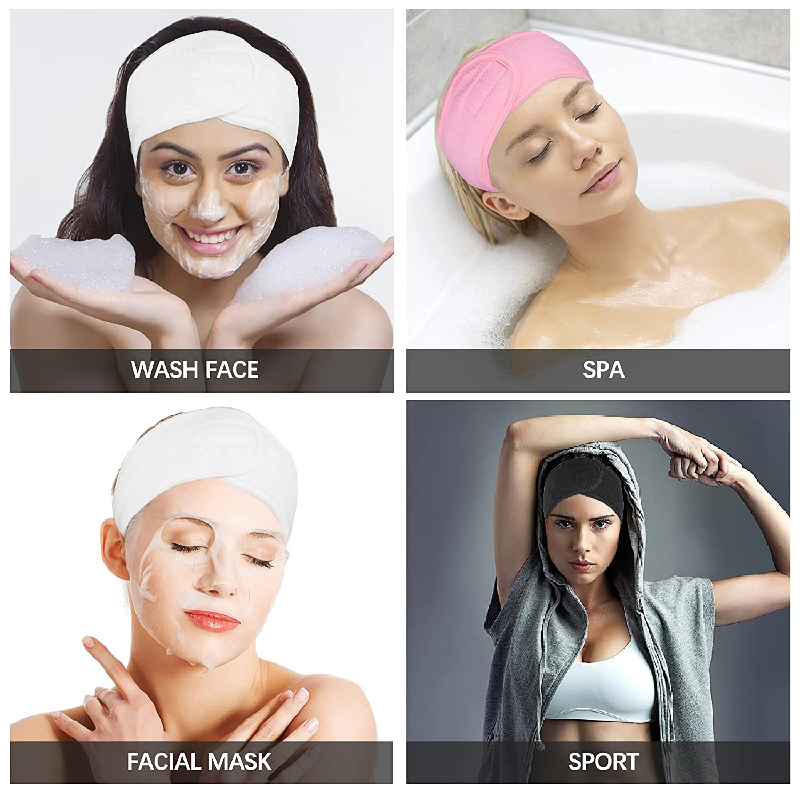Women Facial Yoga Sports SPA Headband 6