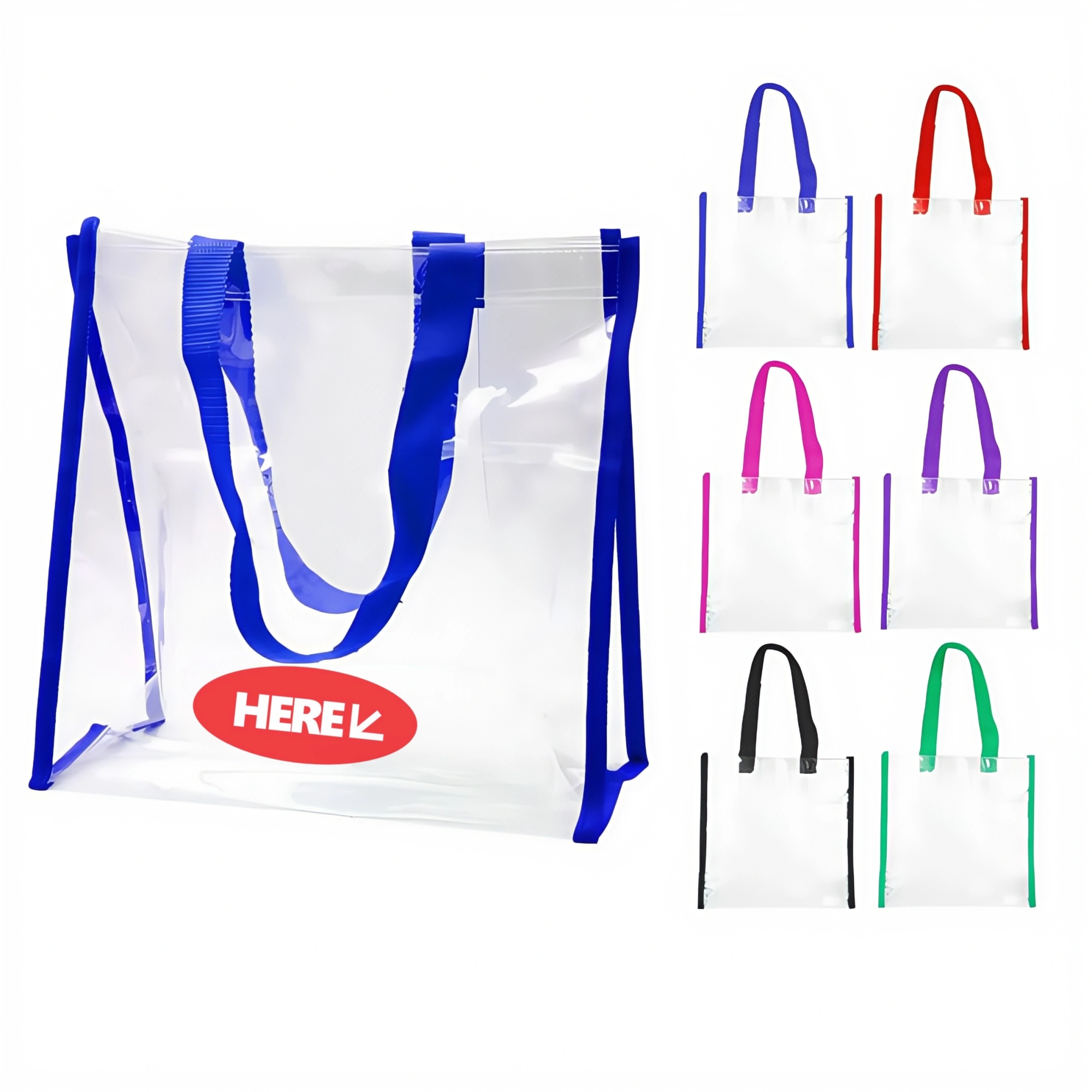 Clear Stadium Tote Bag 2