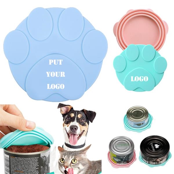Silicone Pet Food Can Lids 1