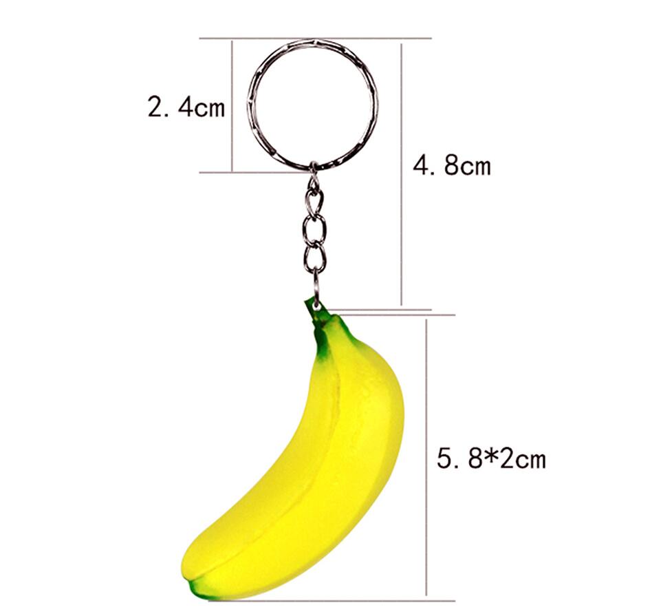Combo Banana Keychain Stress Reliever 2