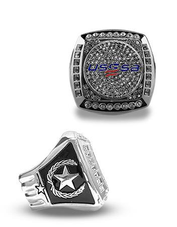 USSSA Championship Ring Silver 2