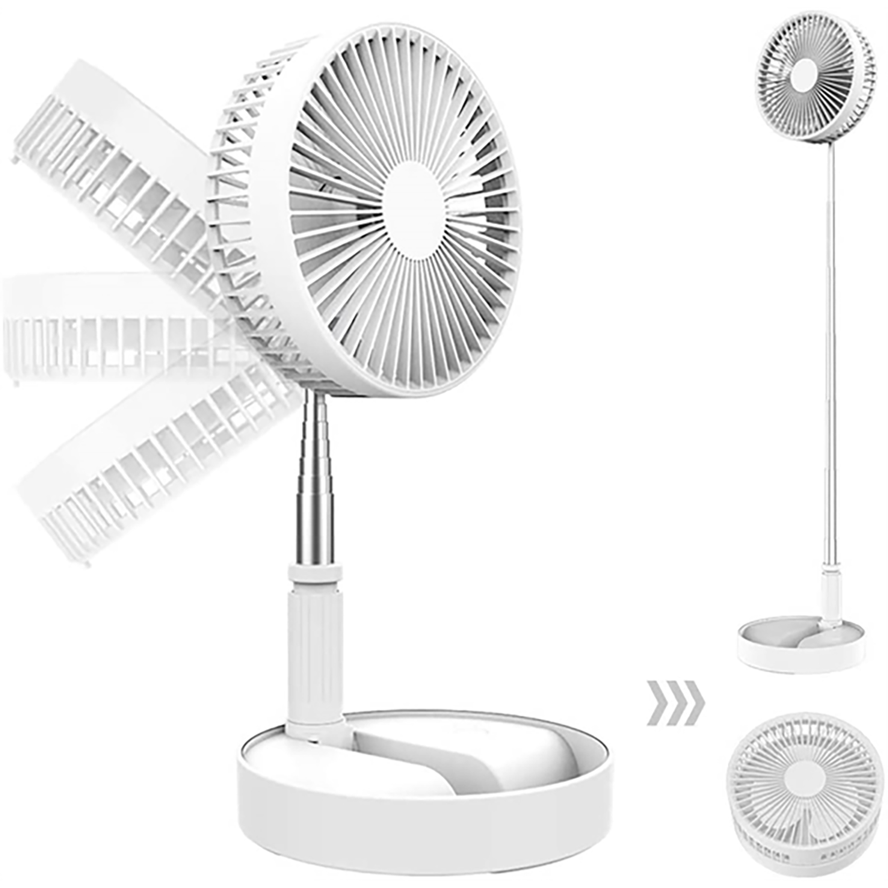 Desktop Home Folding Fan 3