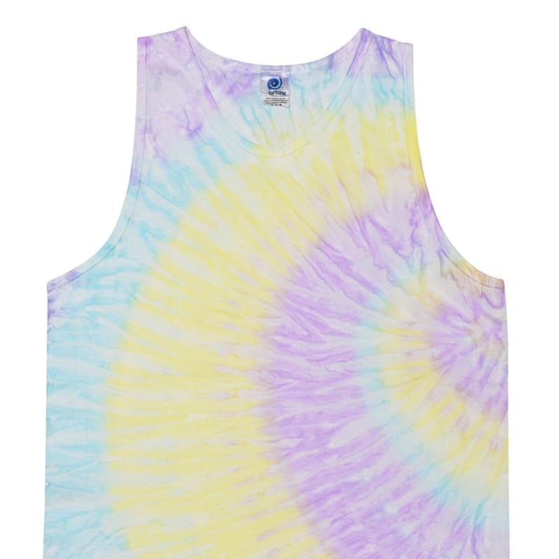 Tie-Dye Adult 5.4 Oz. 100% Cotton Tank Top 4