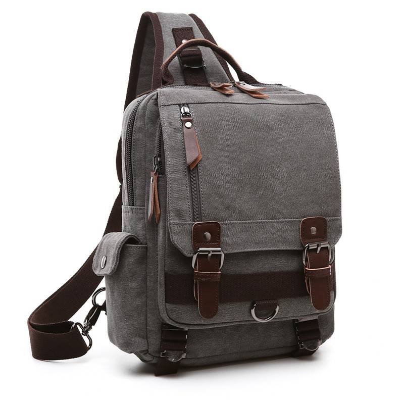 Canvas Cross-body Bag Anti-Theft For Women Men 11