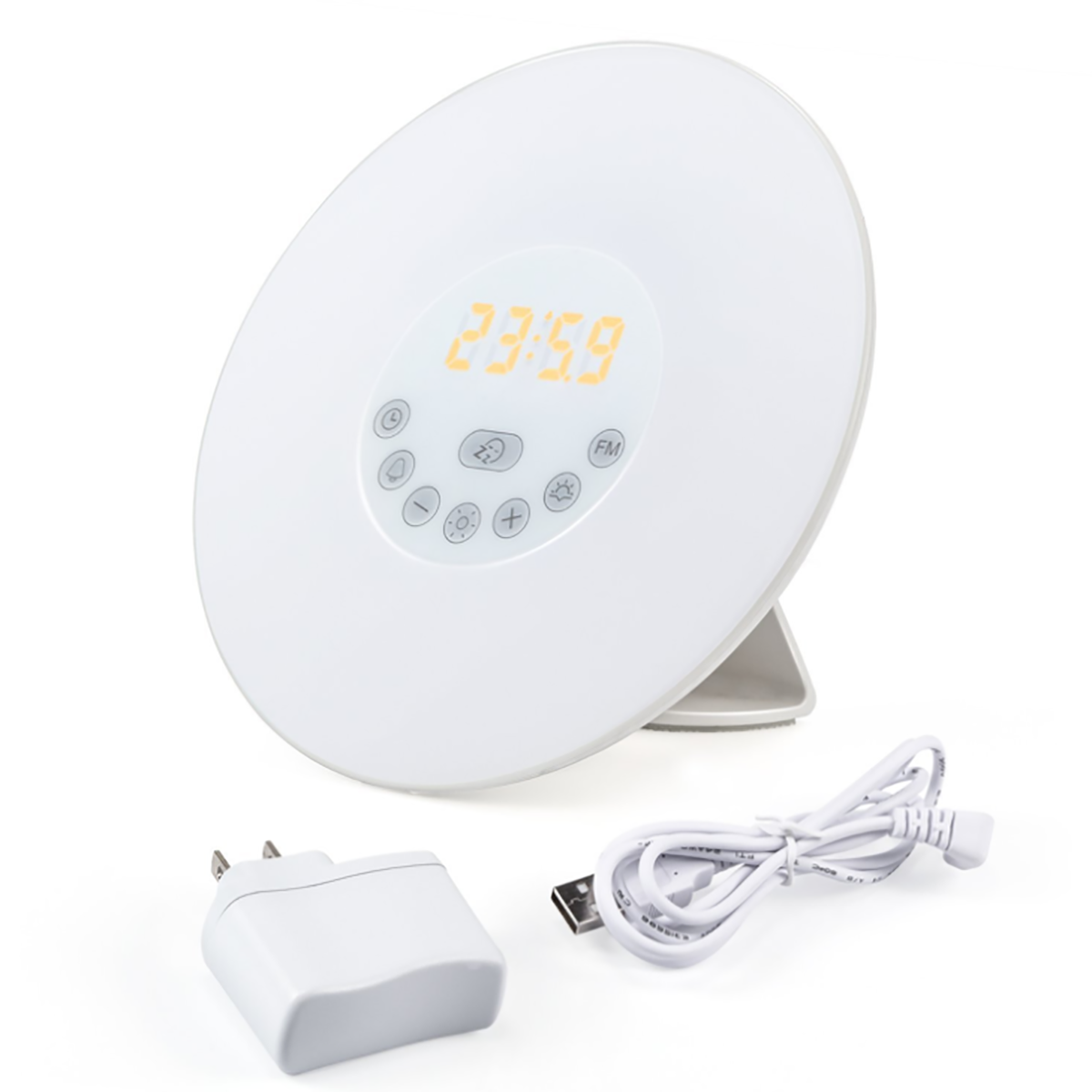 Sunrise Wake Up Clock FM Radio With Light 2