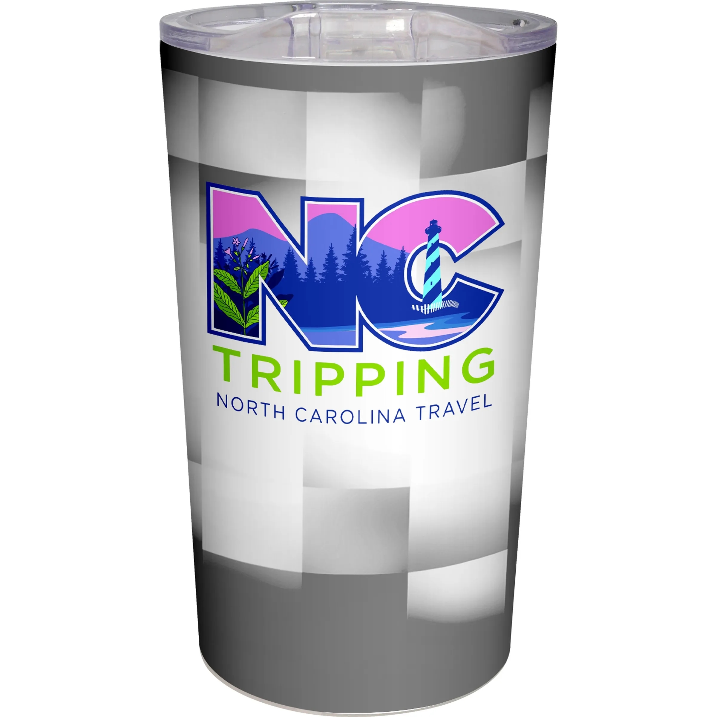 Full Color Shaded Checkers Mug 18