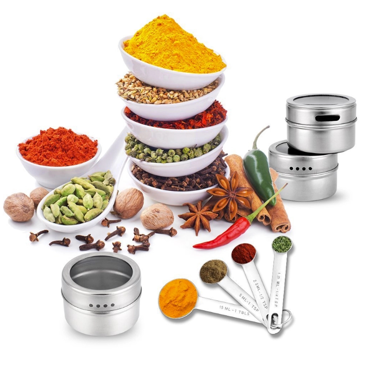 Magnetic Spice Tins 1