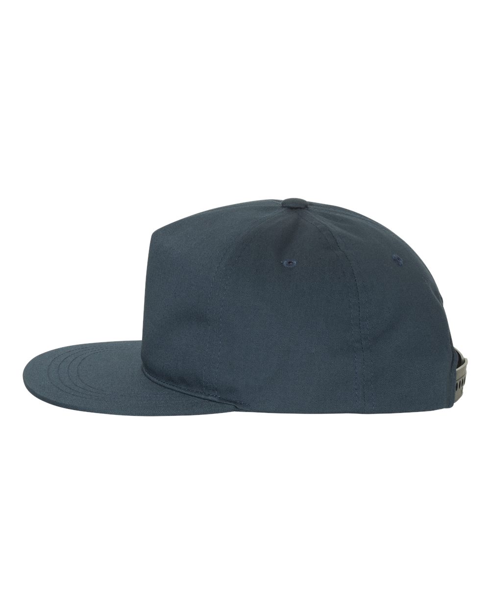Lightly-Structured Five-Panel Snapback Cap - 6502 16