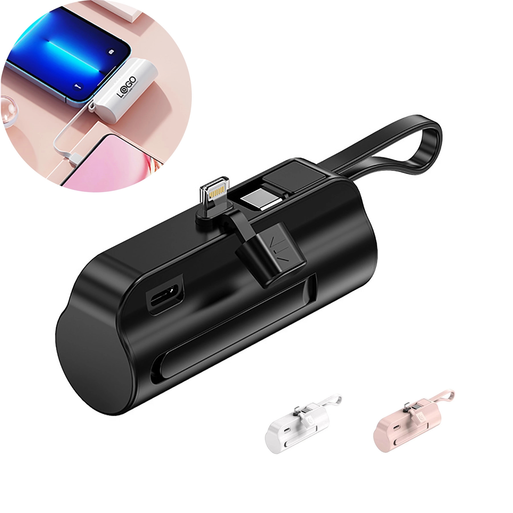 3300Mah Mini Power Bank 4