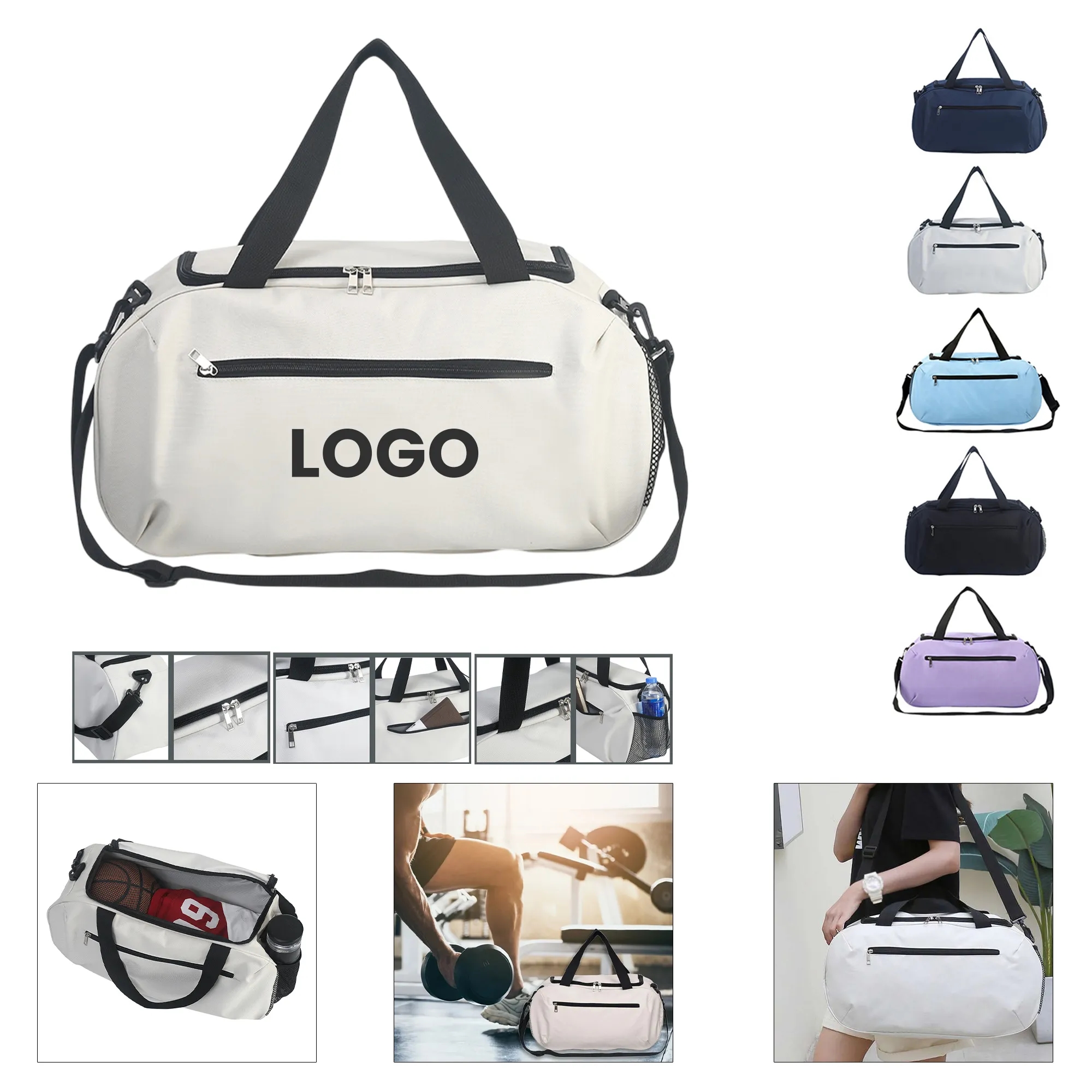 600D Women's Yoga & Men's Basketball Bags 7