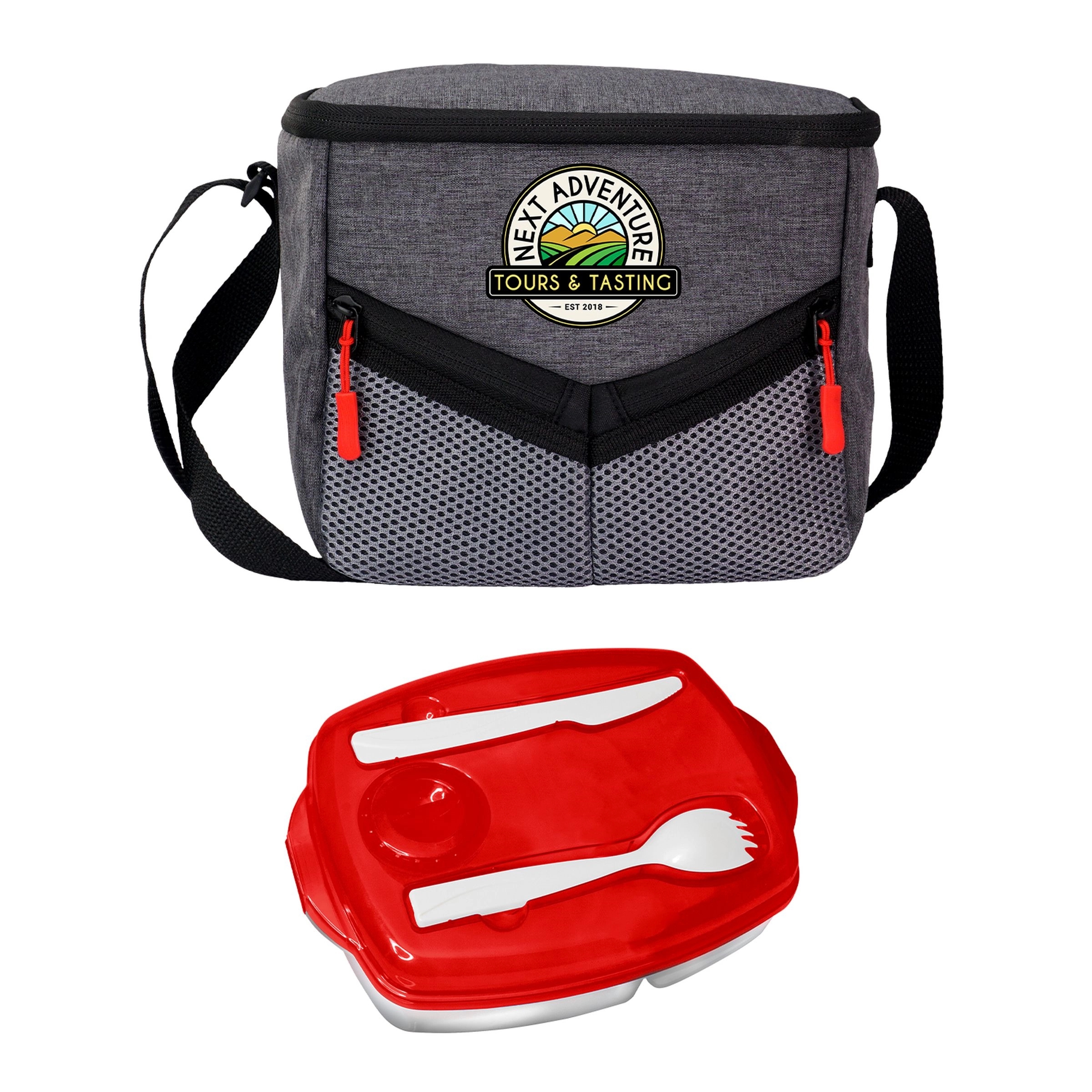 Victory Locking Lid Lunch Cooler Set 8