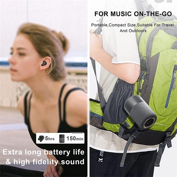 Best Gift Bluetooth Speaker With Earbuds 1