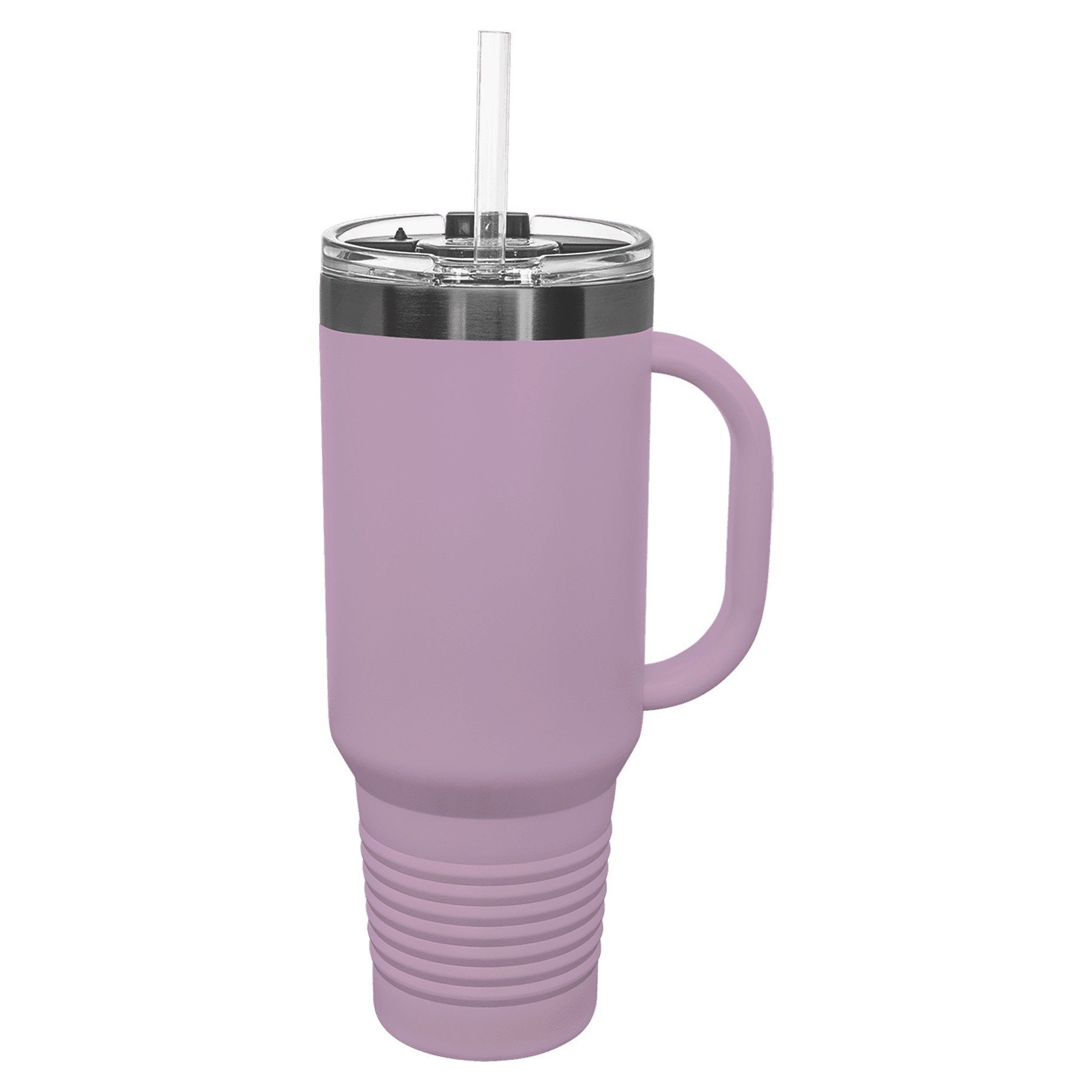 Polar Camel 40oz Ghost Black ION-Plated Travel Mugs w/ Straw 17