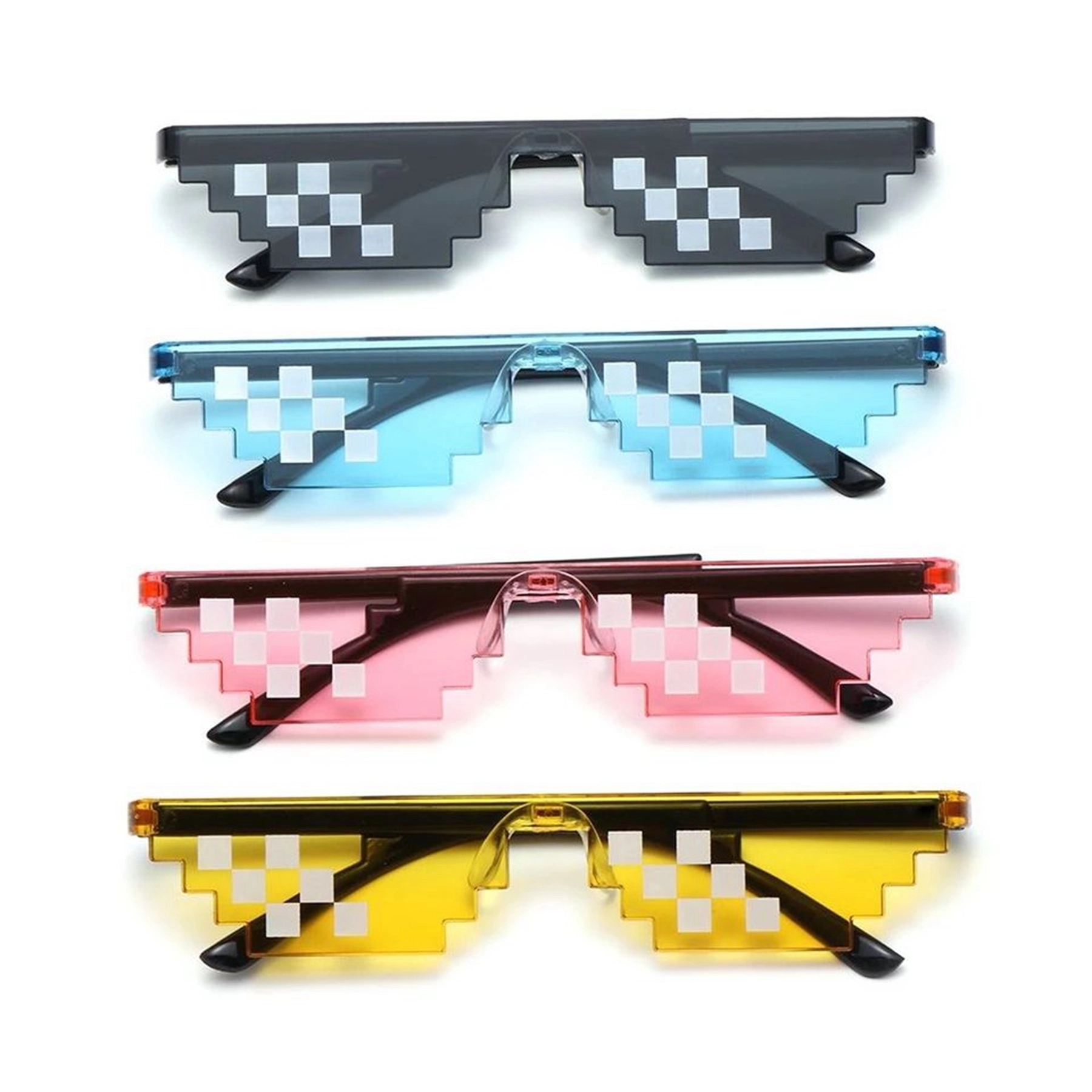 Narrow Pixel Sunglasses 4