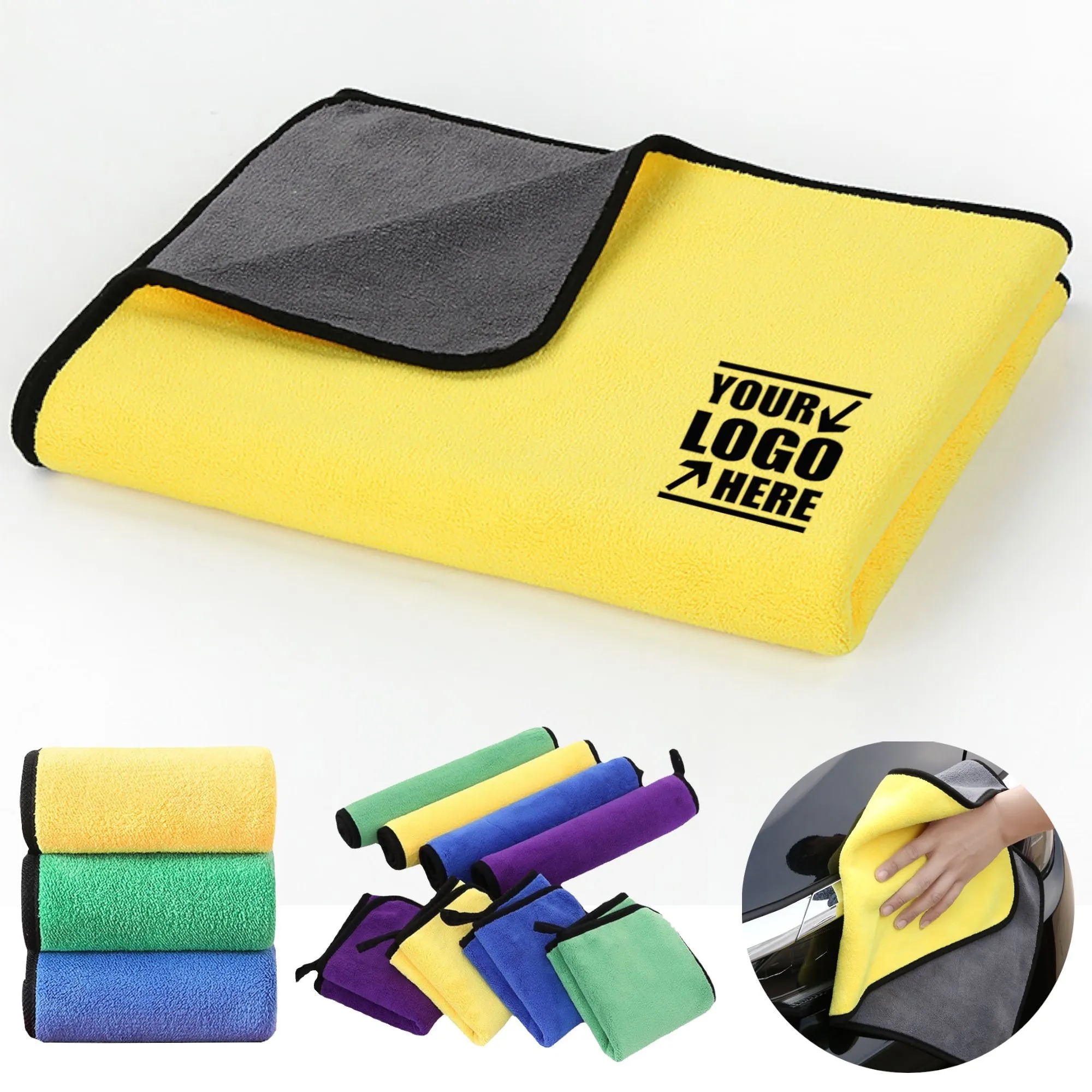Coral Fleece Softly Car Cleaning Cloth