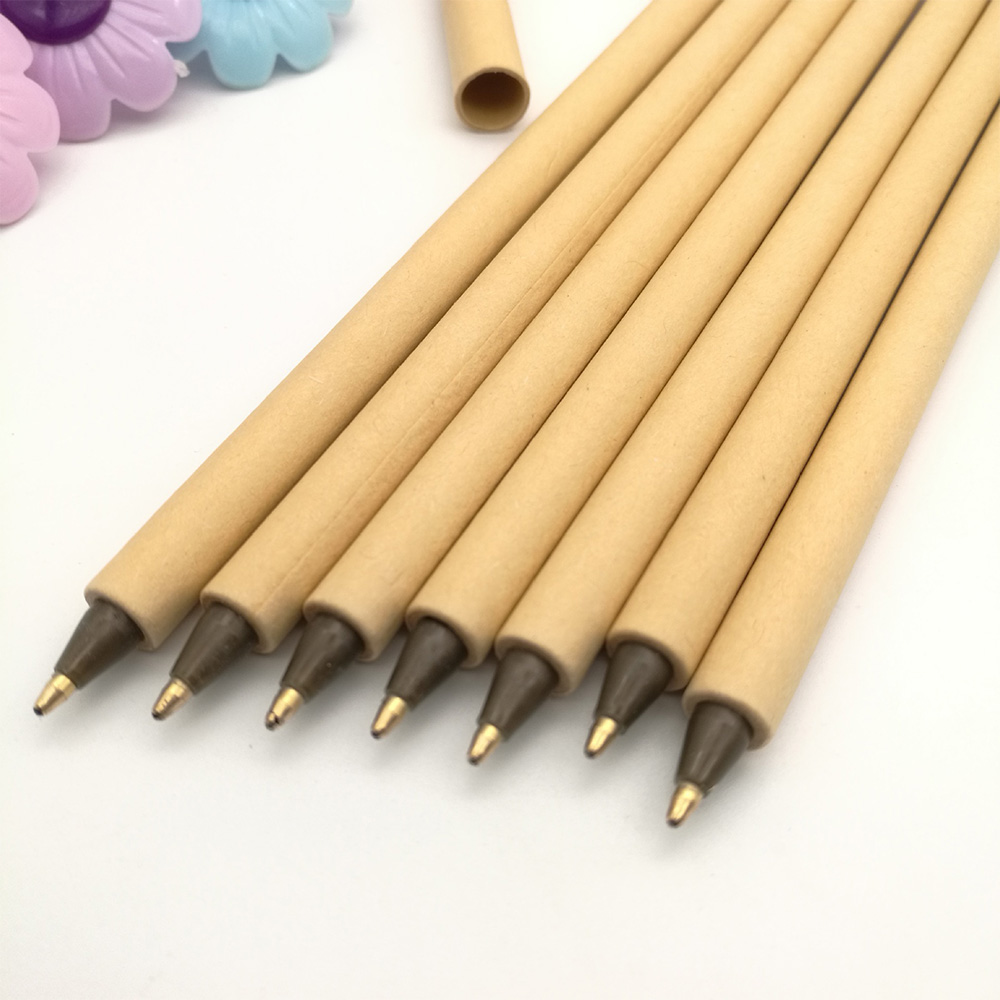 Environmentally friendly creative paper tube 1.0mm ballpoint pen 1