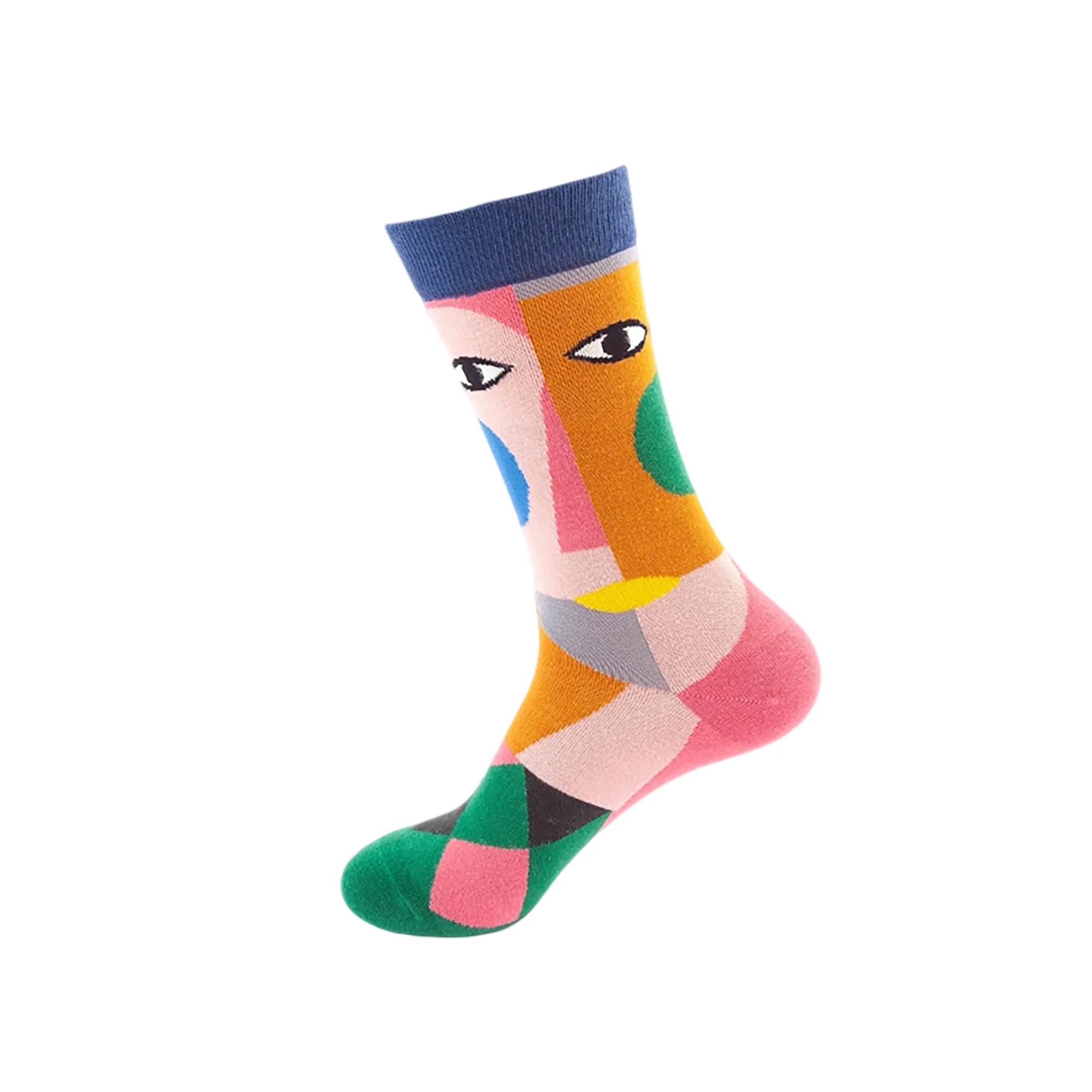 Crew Socks Cotton Jacquard 50