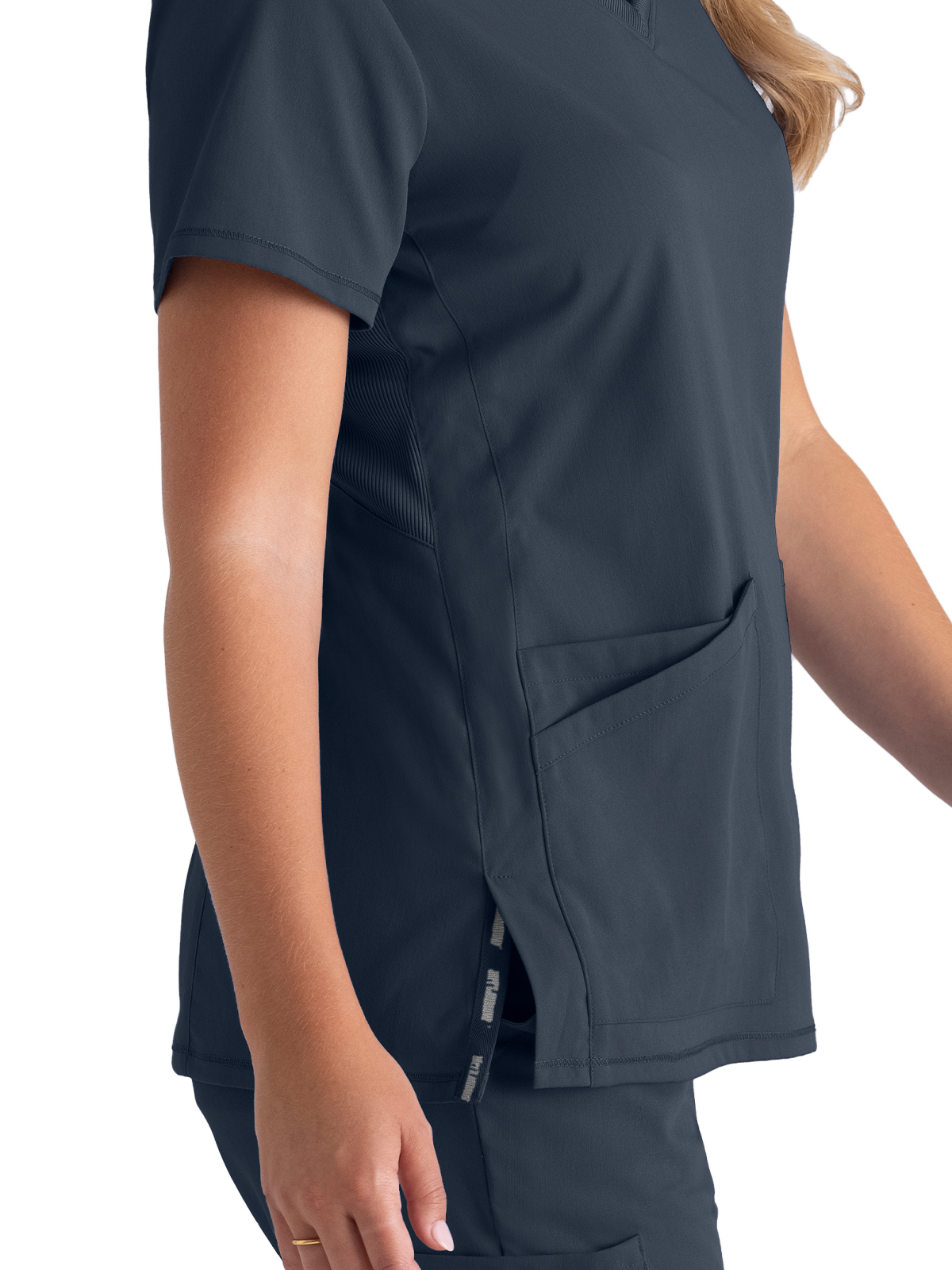 Grey's Anatomy Spandex Stretch - Women's Three-Pocket V-Neck Serena Scrub Top 16