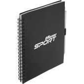 FSC® Recycled 5.5” x 7” Spiral Notebook w/ RPET Pe 224