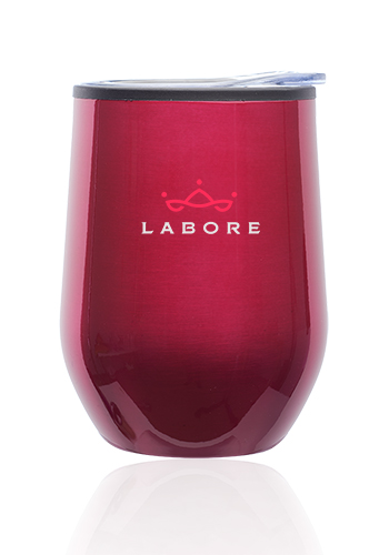 12 oz. Shelby Stemless Wine Glasses with Lid 23